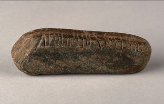 Geography Teacher Discovers 1,600-Year-Old Sandstone with Ancient Irish Writing