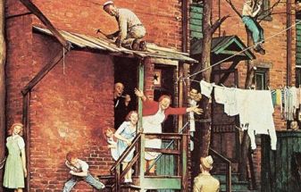 Norman Rockwell 'The Homecoming'