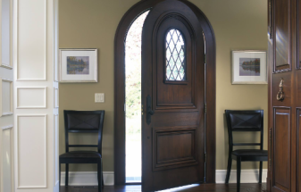 Front Entry - Modern 1920s Shingle Style Traditional Entry, Grand Rapids